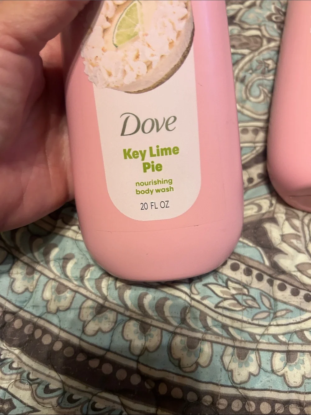Dove Crumble Key Lime Pie Nourishing Body Wash - Pink 2 bottles